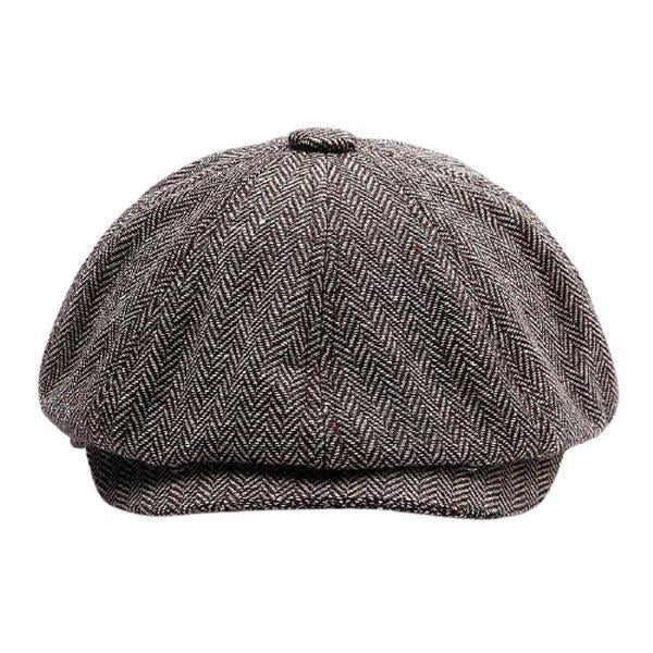 Casquette Gavroche en Tweed