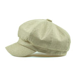 Casquette Gavroche Lin Kaki