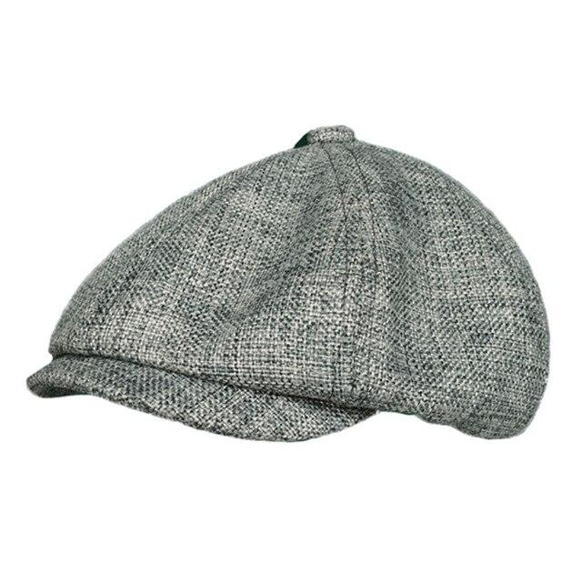 Casquette Gavroche Été Grise