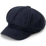Casquette Gavroche Femme Bleu Marine