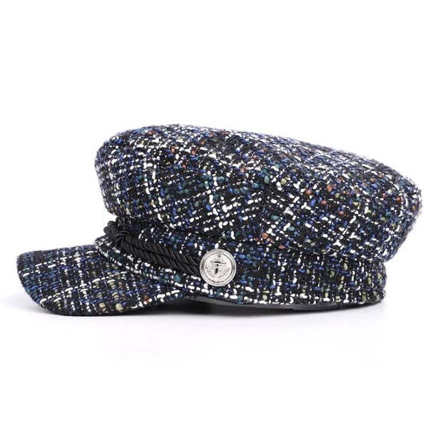 Casquette Gavroche Bleue Femme