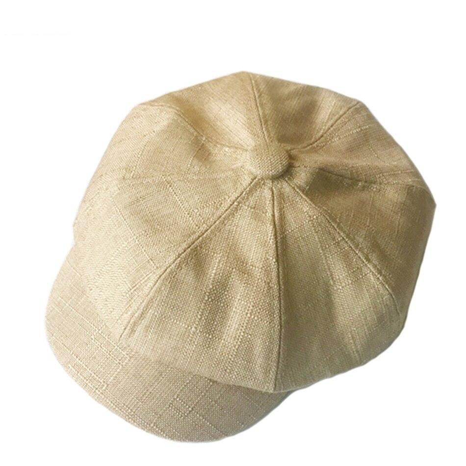 Casquette Gavroche Femme En Lin
