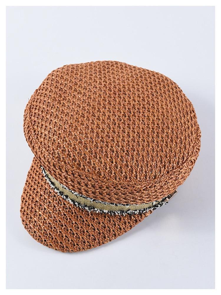 Casquette Gavroche Femme en Paille
