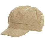 Casquette Gavroche Femme Velours Côtelé