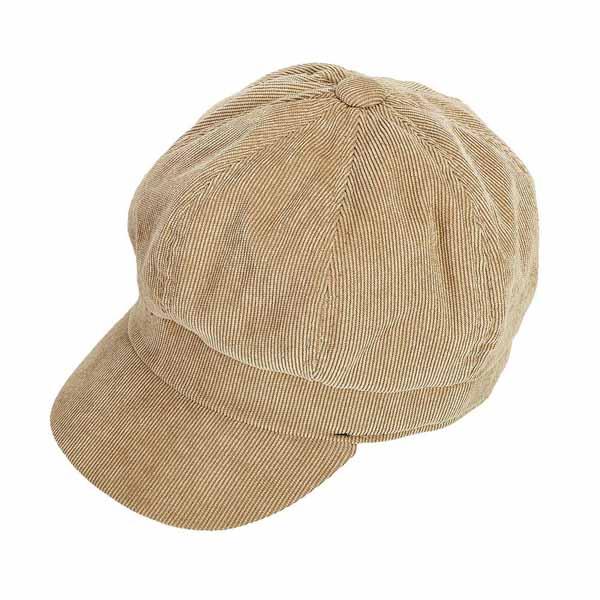 Casquette Femme Gavroche Velours Côtelé