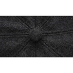 Casquette Gavroche en Gris Foncé