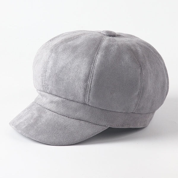 Casquette Gavroche Grise Femme