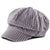 Casquette Gavroche Grise Velours