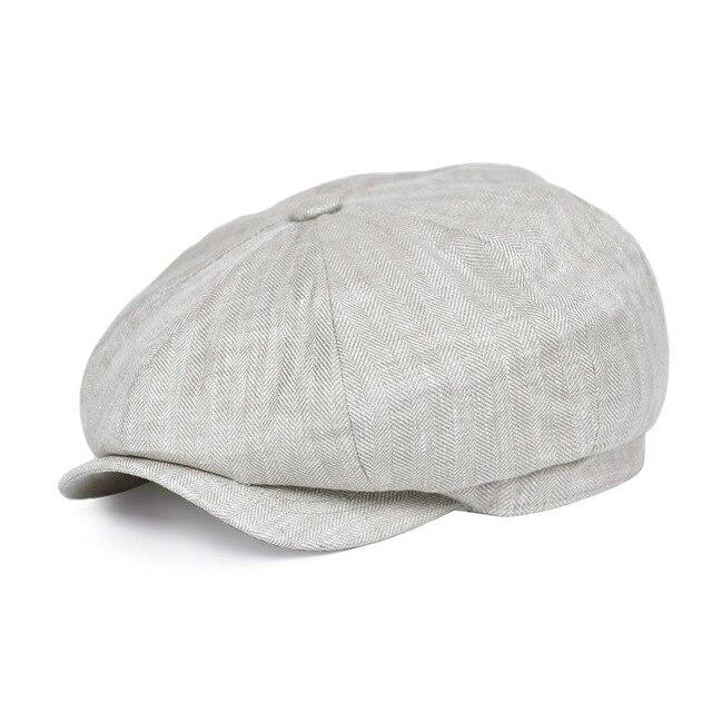 Casquette Gavroche Homme Lin