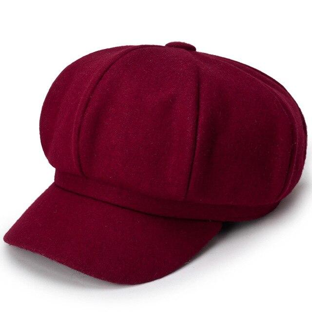 Casquette Gavroche Laine Femme