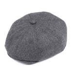 Casquette Gavroche Laine Grise
