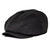 Casquette Gavroche Noire En Lin