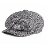 Casquette Gavroche Noire et Blanche