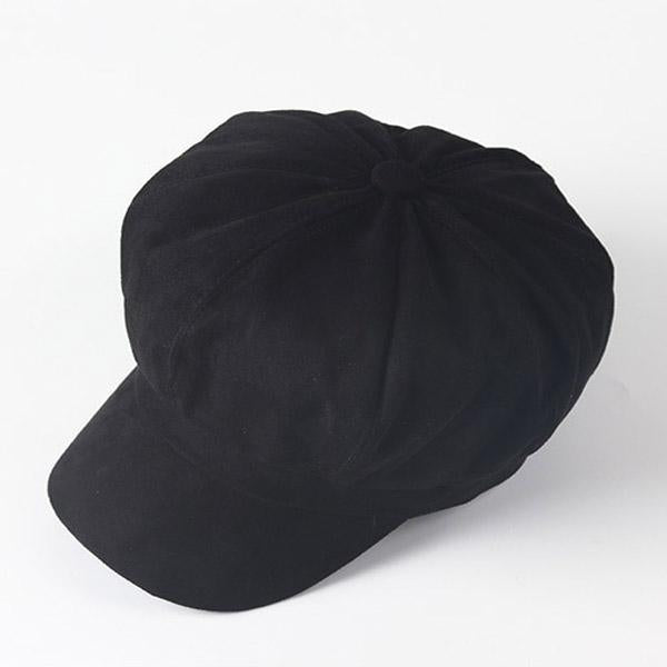 Casquette Gavroche Femme Noire