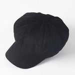 Casquette Gavroche Femme Noire