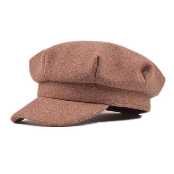 Casquette Gavroche Noisette