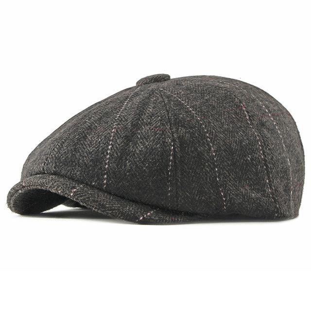 Casquette Gavroche Tweed Homme