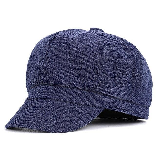Casquette Gavroche Velours Côtelé