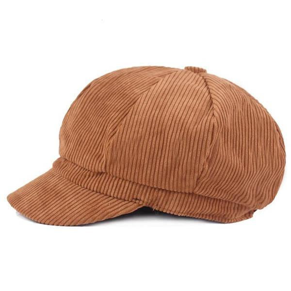 Casquette Gavroche Femme Velours