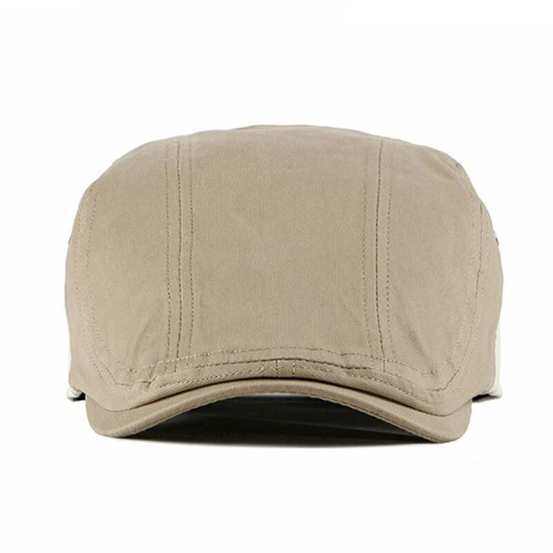 Casquette Plate Golf Beige