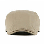 Casquette Plate Golf Beige