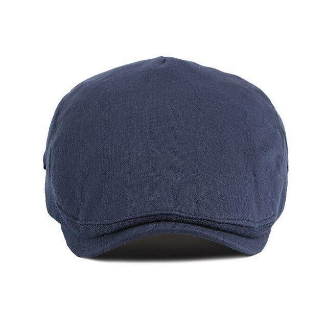 Casquette Plate Golf Bleu Marine