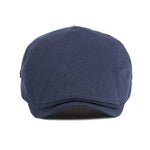 Casquette Plate Golf Bleu Marine