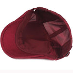 Casquette Homme Beret Bordeaux