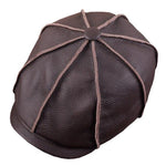 Casquette Homme Cuir Marron