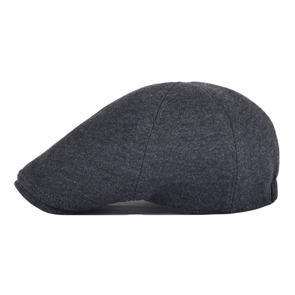Casquette Plate Homme Grise