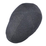 Casquette Plate Grise Homme