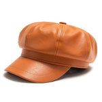 Casquette Imitation Cuir