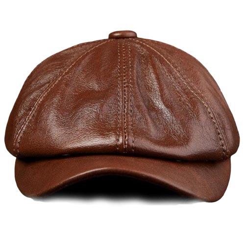 Casquette Irlandaise Homme Cuir