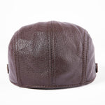 Casquette en Cuir Italienne