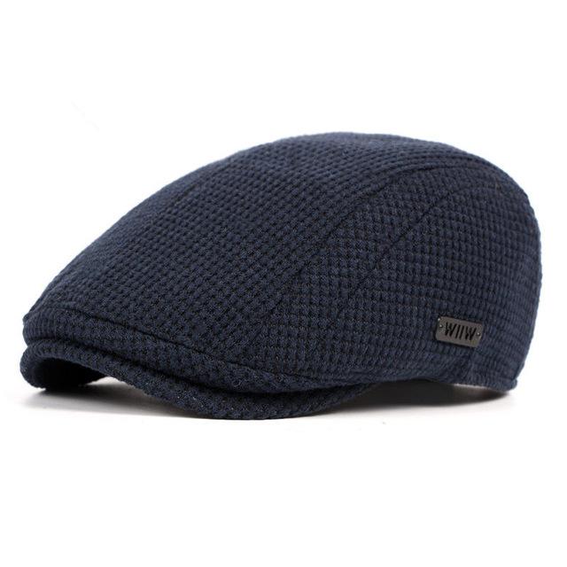 Casquette Laine Bleu Marine