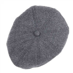 Casquette Laine Gris gavroche