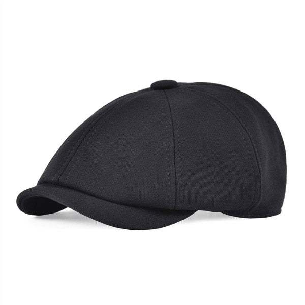 Casquette Laine Noire