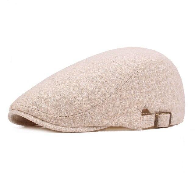 Casquette Lin Beige