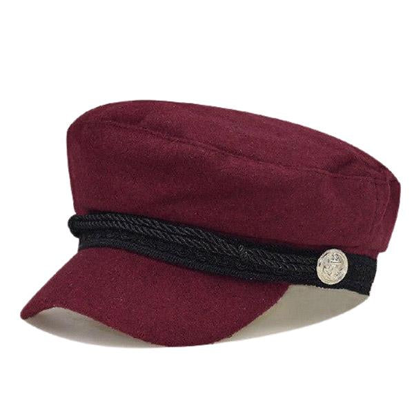 Casquette Marin Bordeaux