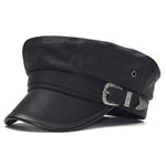Casquette Marin Femme Cuir