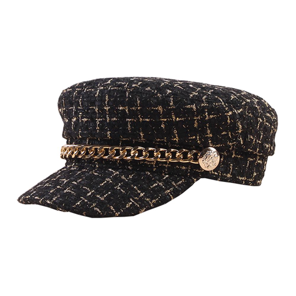 Casquette Marin Femme Noire