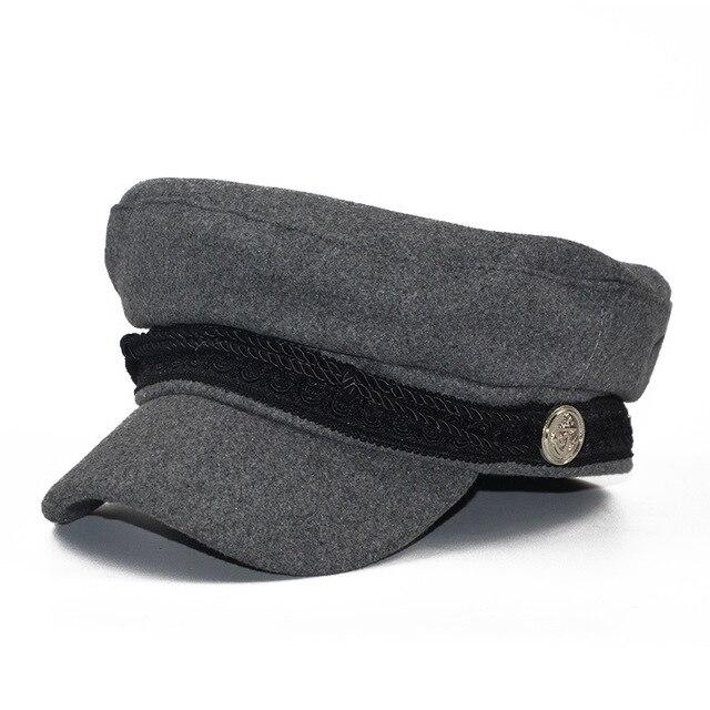 Casquette Marin Grise
