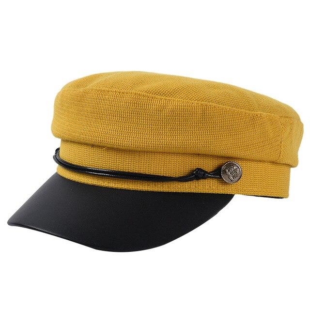 Casquette Marin Jaune