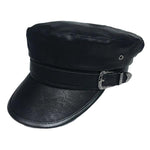 Casquette Marin Simili Cuir