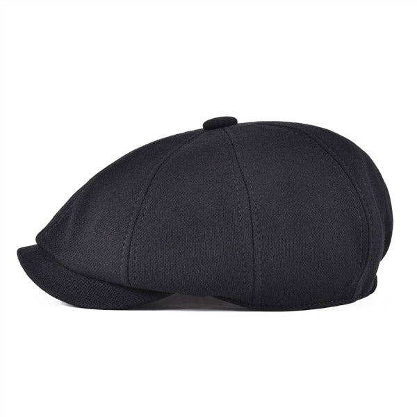 Casquette Noire Laine