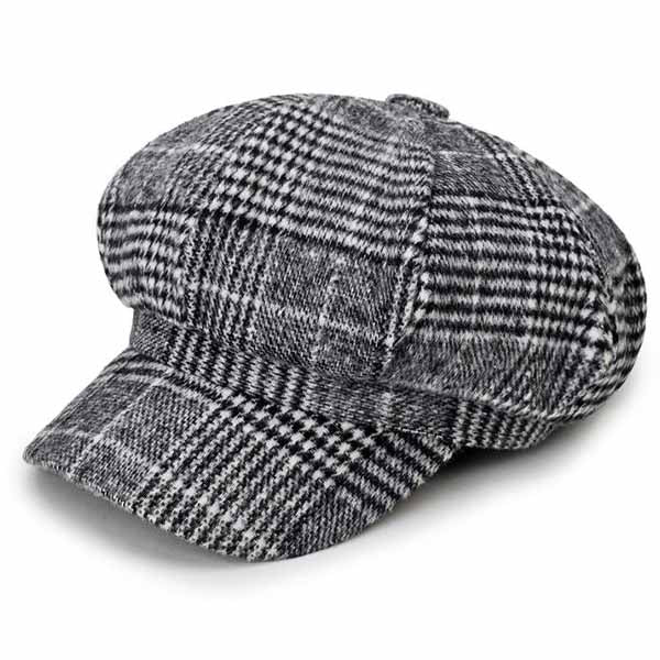 Casquette Pied de Poule Femme