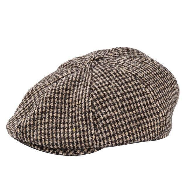 Casquette Pied De Poule Homme