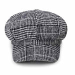 Casquette Pied de Poule Pour Les Femmes