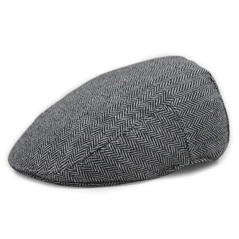 Casquette Plate à Chevron
