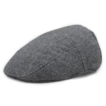 Casquette Plate à Chevron